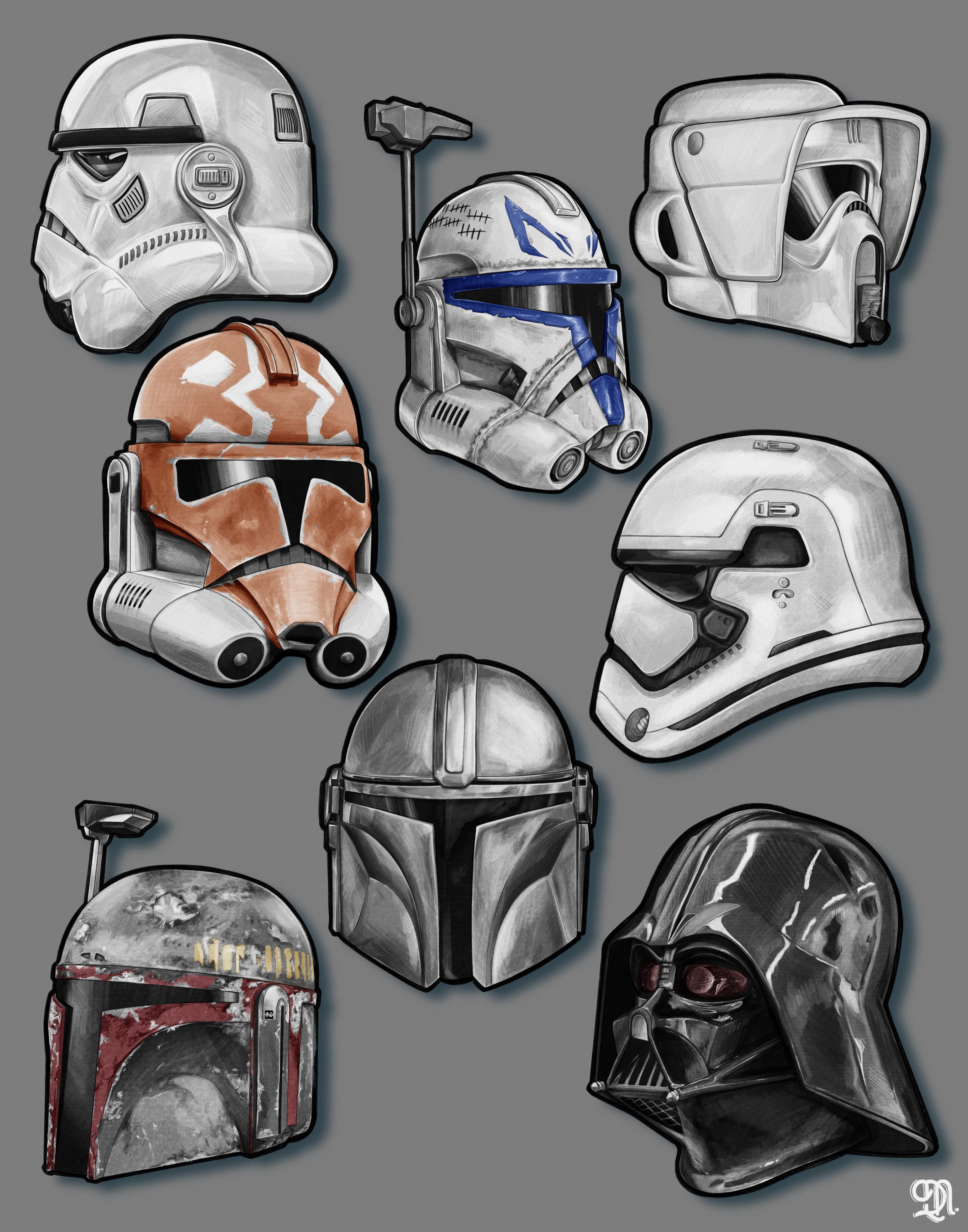 Helmets Across the Galaxy